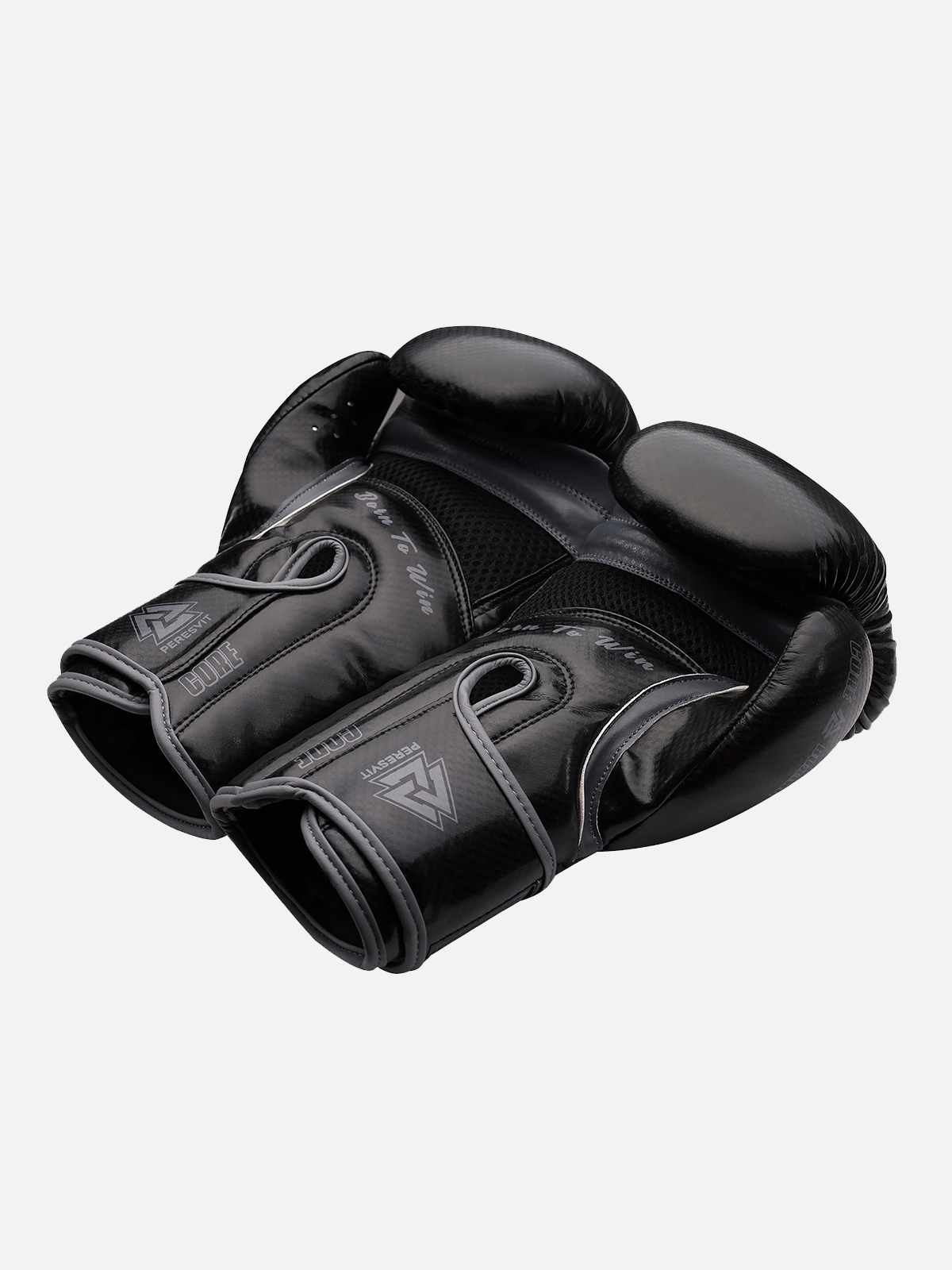 Peresvit Core Boxing Gloves Black Grey, Photo № 4